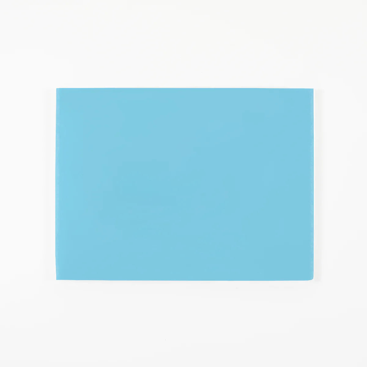 Blauer Umschlag mit Glitzerfalle