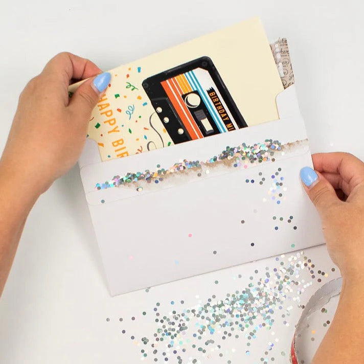 Glitter Trap Envelope