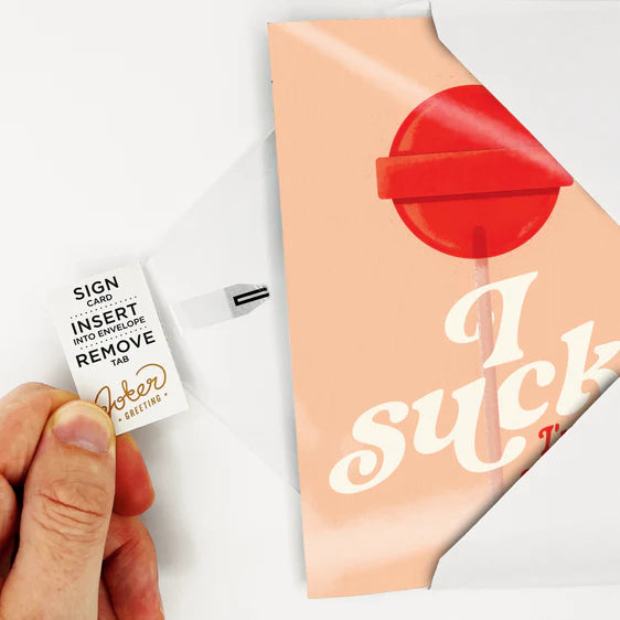 Geburtstagskarte Nonstop „Never Gonna Give You Up“ mit Glitzer