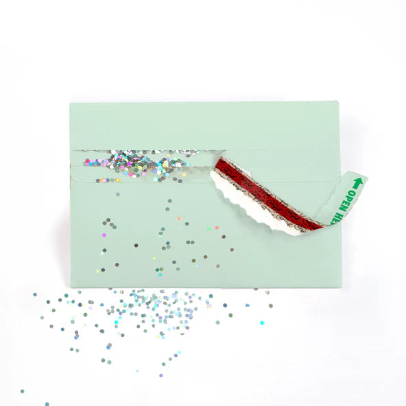 Glitter Trap Envelope MINT
