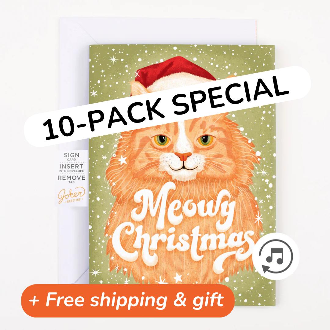 Meowy X-Mas 10-Pack Special | BLACK FRIDAY | CYBER MONDAY