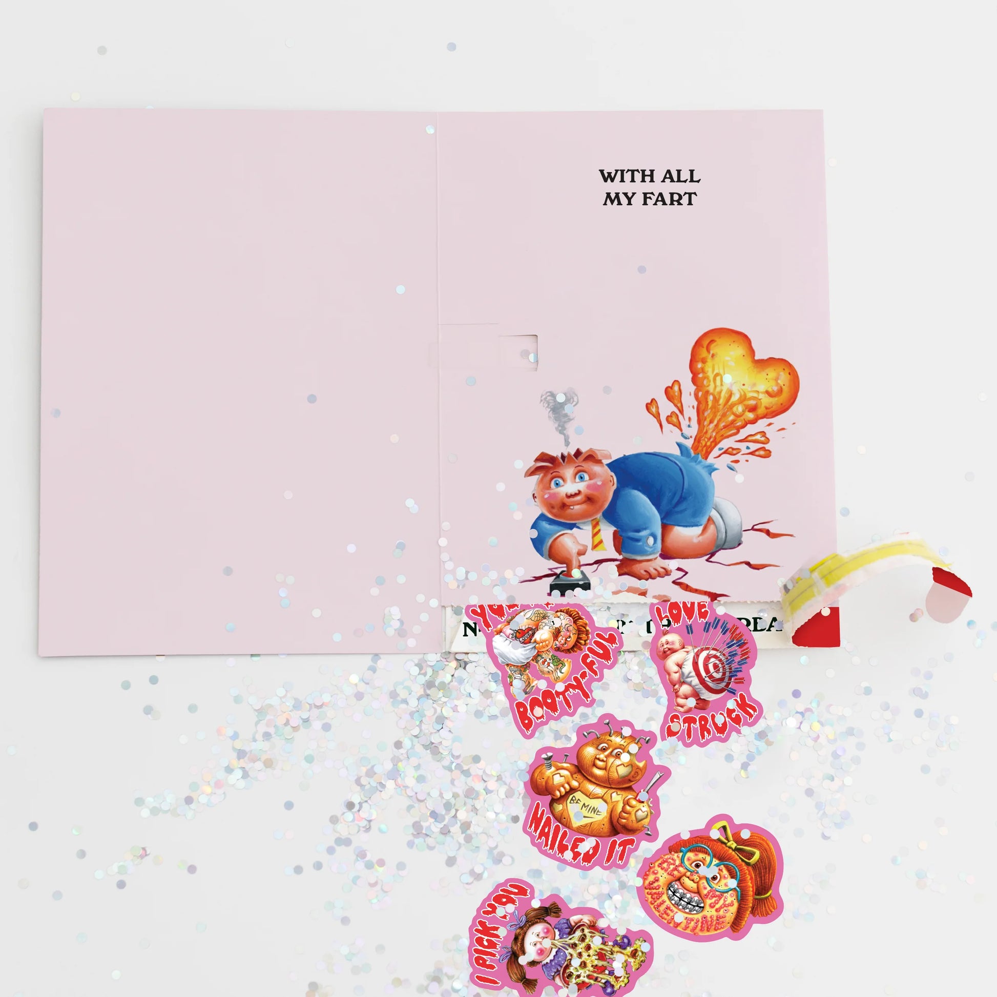 Garbage Pail Kids Endless love you Card