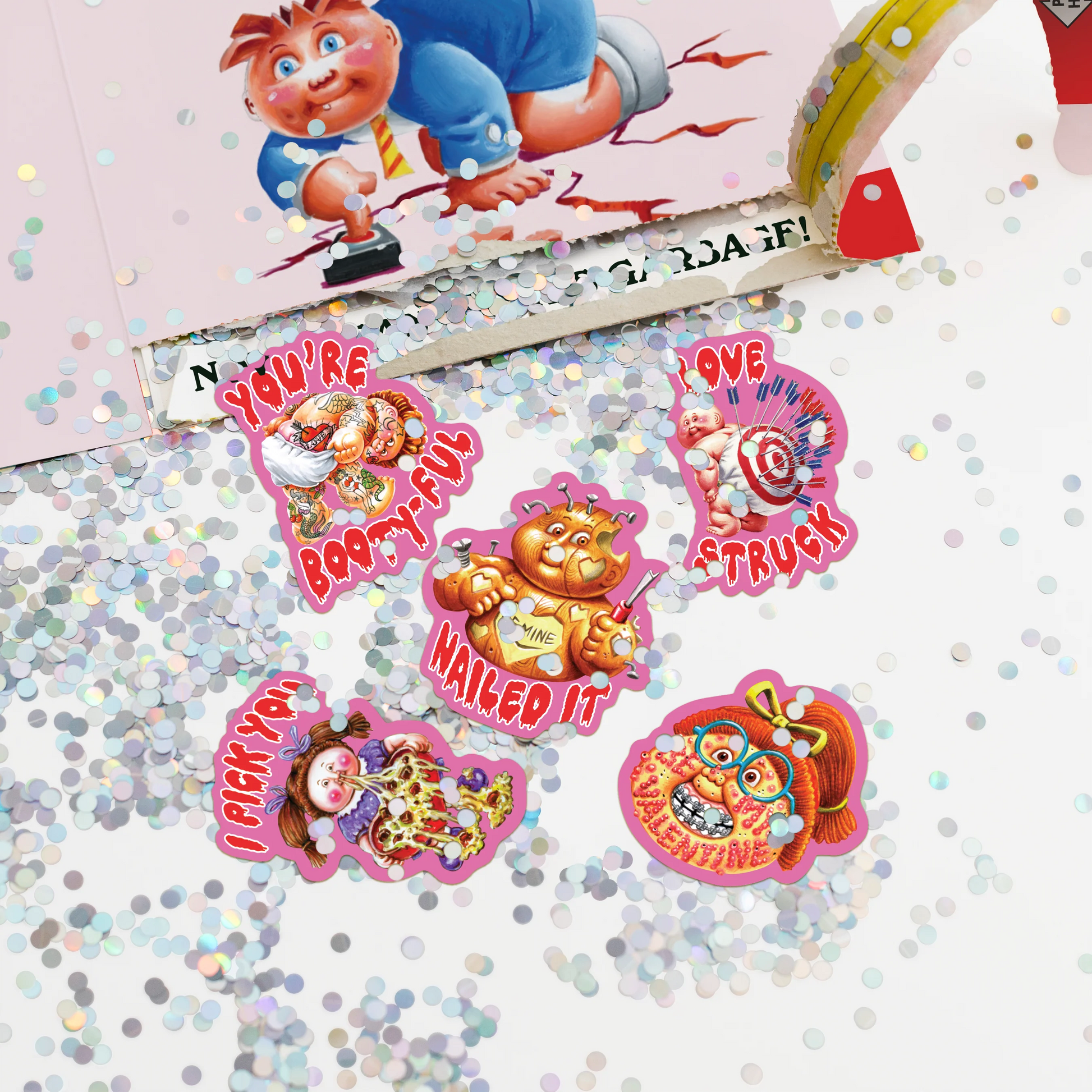 Garbage Pail Kids Endless love you Card