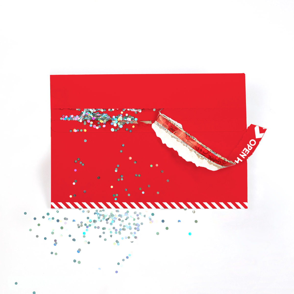 Glitter Trap Red Envelope (3-Pack)