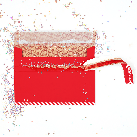 Glitter Trap Red Envelope (3-Pack)