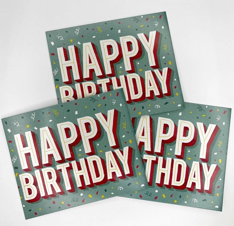 Birthday Glitter Trap (3 pack)